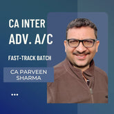 CA Inter Adv. Accounts Fastrack batch by CA Parveen Sharma | For Jan 26 & May 26 Exams
